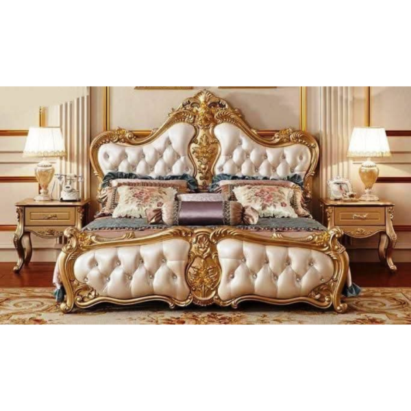 Royal Victorian King-Size Bed – A Timeless Luxury Statement