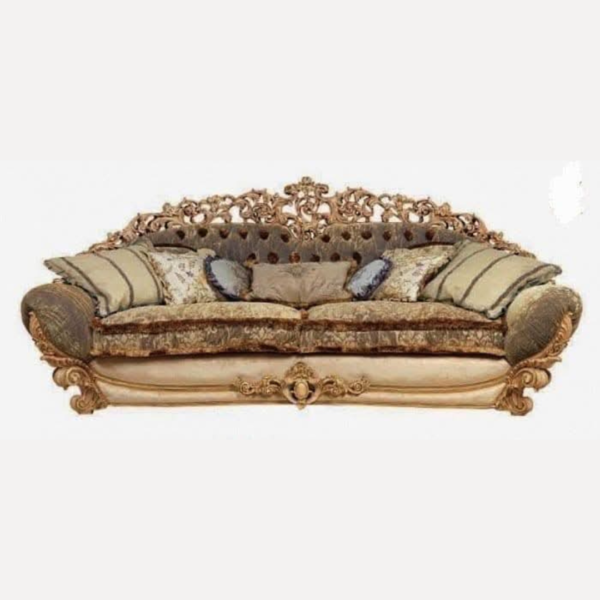 Luxury Baroque Sofa – Regal Elegance & Timeless Craftsmanship