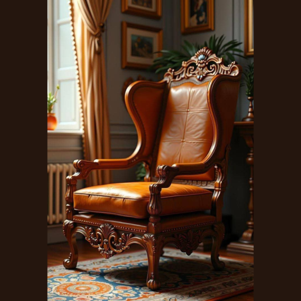 Vintage Royal Leather Armchair